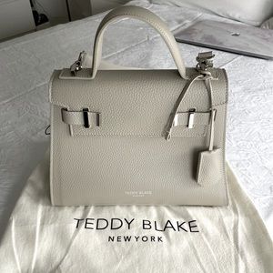 Teddy Blake Ava Silver 11” - Light Grey Handbag